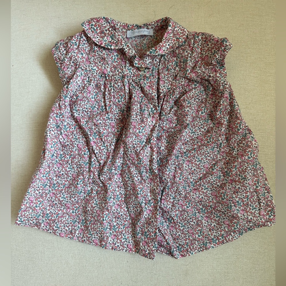 Laran Jinha Collared Floral Dress. 3 mo. Great Condition/Worn Once.